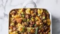 Sausage, Corn Bread and Chestnut Dressing Sausage, Corn Bread and Chestnut Dressing