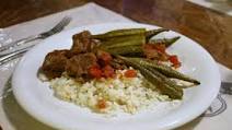 Bamya ( Lamb or Beef and Okra Stew) Bamya ( Lamb or Beef and Okra Stew)