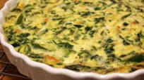 Crustless Spinach and Tomato Quiche Crustless Spinach and Tomato Quiche