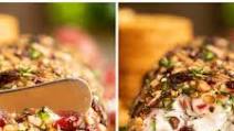 Buttered Pecan Goat Cheese Log Buttered Pecan Goat Cheese Log