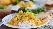 Thai Mango Chicken Red Curry with Coconut Rice {30-Minute Meal} Thai Mango Chicken Red Curry with Coconut Rice {30-Minute Meal}