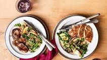 Pork Tenderloin with Farro Salad Pork Tenderloin with Farro Salad