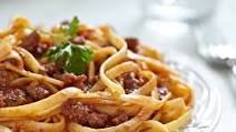Roasted Tomato Bolognese with Wild Boar Sausage Roasted Tomato Bolognese with Wild Boar Sausage