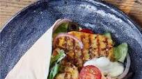 Greek halloumi wraps Greek halloumi wraps