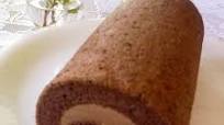 Melt in Your Mouth Chocolate Chiffon Roll Cake Melt in Your Mouth Chocolate Chiffon Roll Cake