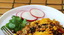 Quick and Easy Tex-Mex Beef and Rice Bake Quick and Easy Tex-Mex Beef and Rice Bake
