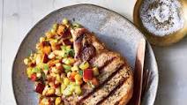 Pork Chops with Corn Relish Pork Chops with Corn Relish