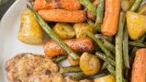 Sheet Pan Balsamic Chicken and Veggies Sheet Pan Balsamic Chicken and Veggies