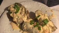 Cajun shrimp seafood stuffing for baked potatoes Cajun shrimp seafood stuffing for baked potatoes
