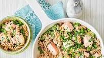 Pasta with salmon & peas Pasta with salmon & peas