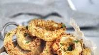 Low-Carb Baked Onion Rings Baked in Air Fryer or Oven Low-Carb Baked Onion Rings Baked in Air Fryer or Oven