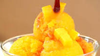 Raspado de mango Raspado de mango