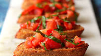 Keto Paleo Bruschetta Keto Paleo Bruschetta