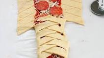 Pepperoni Pizza Braid Pepperoni Pizza Braid