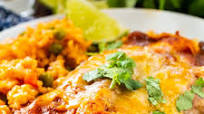 Red Enchiladas with Beef Red Enchiladas with Beef