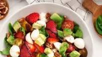 Strawberry Salad with Balsamic Strawberry Salad with Balsamic