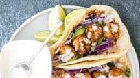 Shrimp Tacos with Lime Crema Slaw Shrimp Tacos with Lime Crema Slaw