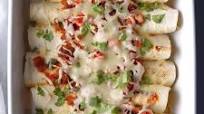 Over-the-border Shrimp Enchiladas Recipe Over-the-border Shrimp Enchiladas Recipe