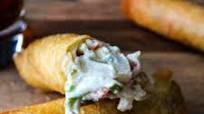 Crab and Cheese Spring Rolls Crab and Cheese Spring Rolls