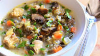 Chicken and Wild Rice Soup Chicken and Wild Rice Soup
