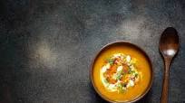 Crema de calabaza con picatostes Mix&GO Crema de calabaza con picatostes Mix&GO