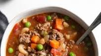 Hamburger Soup Recipe (Beef and Macaroni Soup) Hamburger Soup Recipe (Beef and Macaroni Soup)