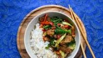 Pork Tenderloin Stir Fry with Teriyaki Sauce Pork Tenderloin Stir Fry with Teriyaki Sauce