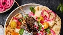 Beef Kofta Kebabs with Tzatziki Sauce Beef Kofta Kebabs with Tzatziki Sauce