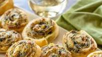 Spinach Artichoke Pinwheels Spinach Artichoke Pinwheels