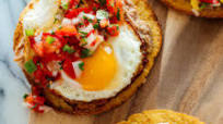 Simple Breakfast Tostadas Simple Breakfast Tostadas