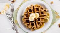 Banana Walnut Waffles Banana Walnut Waffles