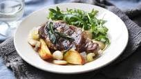 Slow cooker pork shoulder with butterbeans, apple and sage Slow cooker pork shoulder with butterbeans, apple and sage