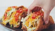 The vegan naked chicken chalupa The vegan naked chicken chalupa