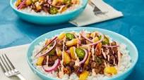 Spicy Hawaiian Beef Bowls Spicy Hawaiian Beef Bowls