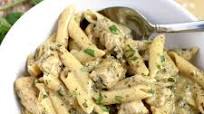 Creamy Chicken Pesto Pasta Creamy Chicken Pesto Pasta