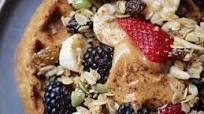 Vegan Whole Grain Waffles Vegan Whole Grain Waffles