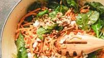 Butternut Squash Noodles with Goat Cheese and Pine Nuts Butternut Squash Noodles with Goat Cheese and Pine Nuts