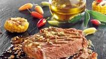 Grilled Rib Eye Steaks with Chimichurri Sauce Grilled Rib Eye Steaks with Chimichurri Sauce