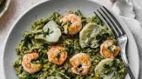 Pesto Orzo With Lemon, Artichokes & Shrimp Pesto Orzo With Lemon, Artichokes & Shrimp
