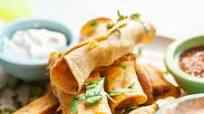 Baked Chicken Taquitos Baked Chicken Taquitos