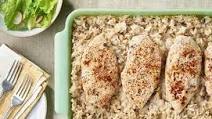 One Dish Chicken & Rice Bake