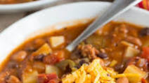 Slow Cooker Chorizo, Potato, and Two-Bean Chili Slow Cooker Chorizo, Potato, and Two-Bean Chili