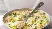 French-style chicken with peas & bacon French-style chicken with peas & bacon