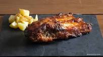 Receta de costillas al horno con salsa barbacoa Receta de costillas al horno con salsa barbacoa