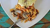 Twice Baked Spaghetti Twice Baked Spaghetti