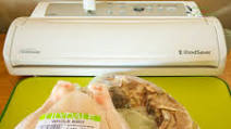 Beef and chicken congee in a slow cooker Beef and chicken congee in a slow cooker