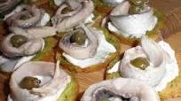 Anchovy carpaccio Anchovy carpaccio
