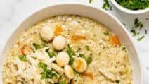Creamy Instant Pot Chicken Soup with Rice Creamy Instant Pot Chicken Soup with Rice