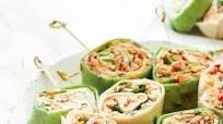 Chicken Tortilla Pinwheels Chicken Tortilla Pinwheels