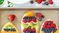 Fruit Pizza Cookies Fruit Pizza Cookies